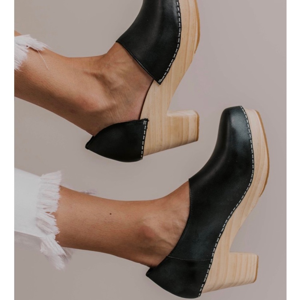 Free People Monroe Clog- Sold out on FP website